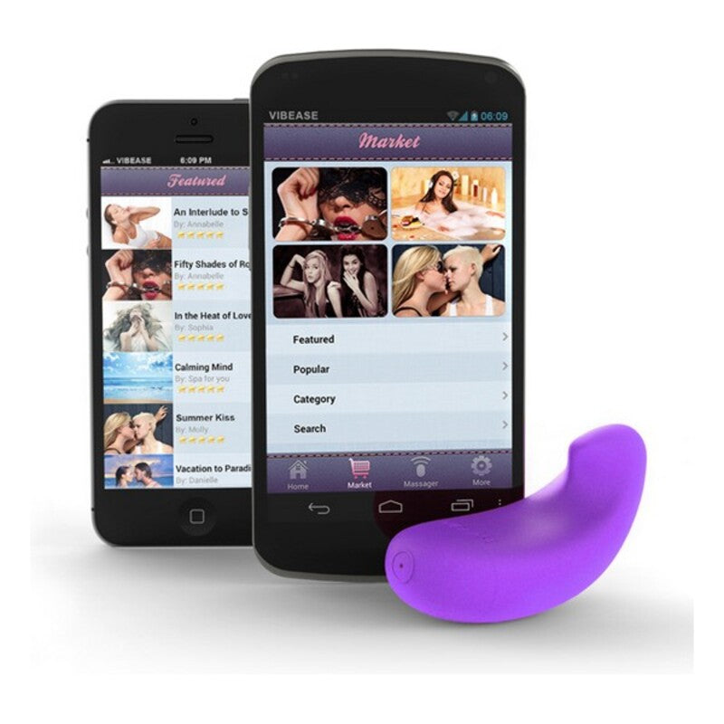 iPhone & Android Vibromasseur Version Purple Vibease - Oeuf Vibrant de la marque Vibease