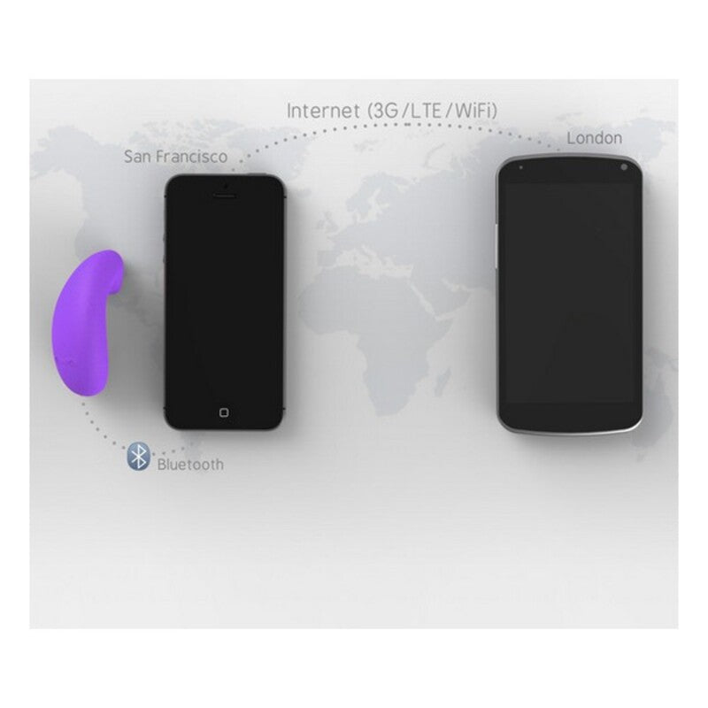 iPhone & Android Vibromasseur Version Purple Vibease | Vibease