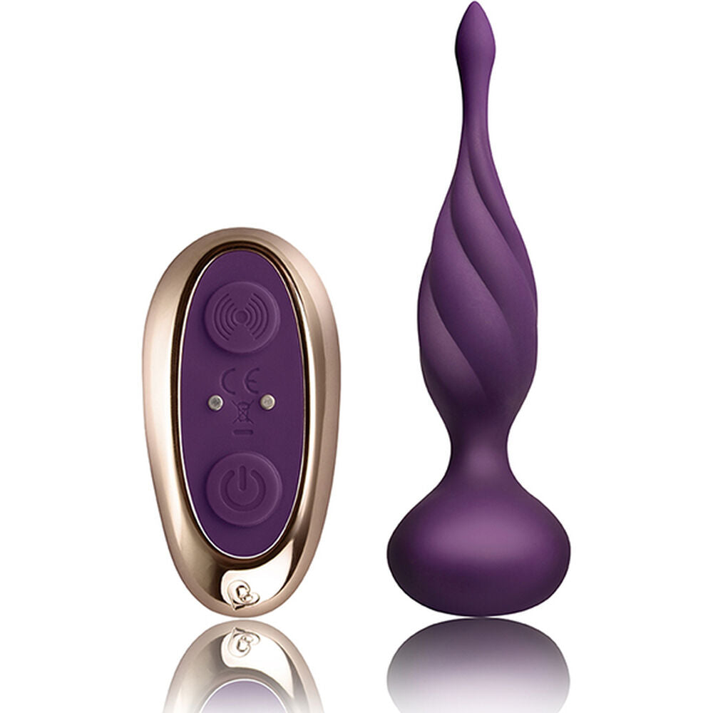 Plug Vibrant Anal Petite Purple - Vibromasseur Anal Télécommandé de la marque Rocks-Off