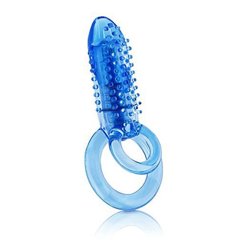 Bague à pénis DoubleO 8 Bleu dans la catégorie Anneau Vibrant de la marque The Screaming O