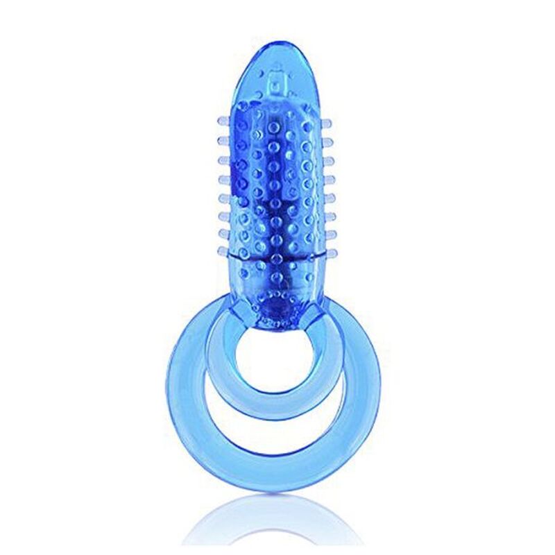 DoubleO Penisring 8 Blau | Das schreiende O