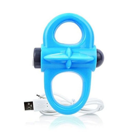 Blau aufgeladener vibrierender Yoga-Ring | Das schreiende O