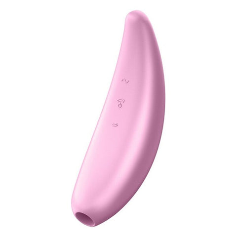 Aspirateur à clitoris Curvy 3+ Rose - Aspirateur Clitoris de la marque Satisfyer