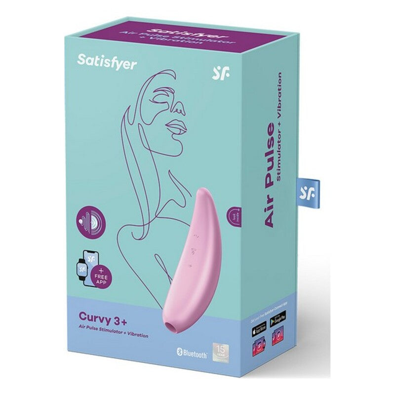 Stimulateur de Clitoris Curvy 3+ Rose | Satisfyer