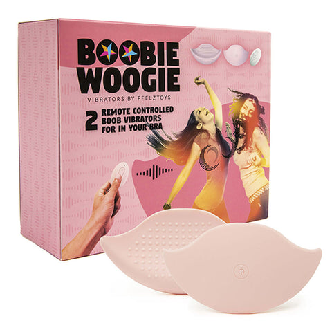 Télécommande Boobie Woogie Poitrine (2 pcs) | FeelzToys
