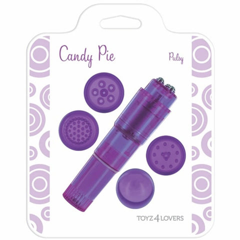 Vibromasseur Candy Pie Pulsy Violet - 2