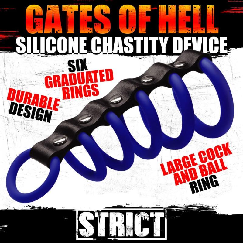 Dispositif de chasteté Gates of Hell - Noir