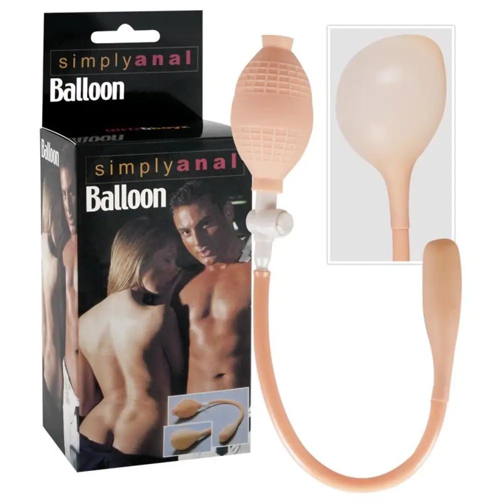 Plug anal gonflable à pompe - Jouet sexuel pour une stimulation intime et progressive
